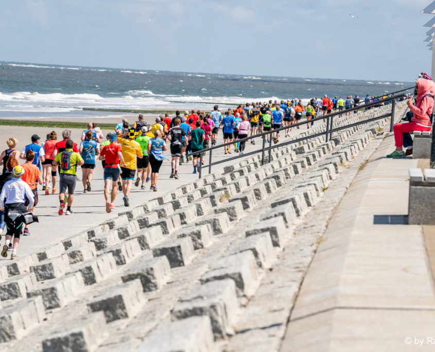 Laufveranstaltung entlang der Uferpromenade